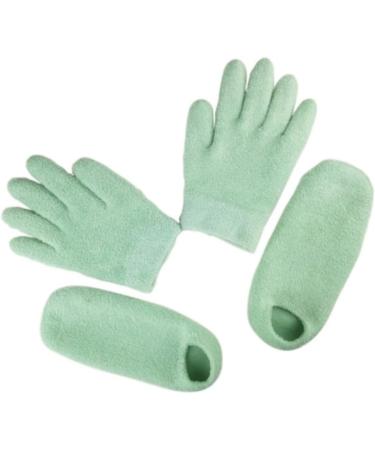 DOITOOL 3 Sets Hand Moisturizing Socks and Overnight Hand Held Mirror and Socks for Spa Treatment Moisturizing Heel Socks Hand Care Gel Valid Lotion Man Dryness - Buy Online on GoSupps.com