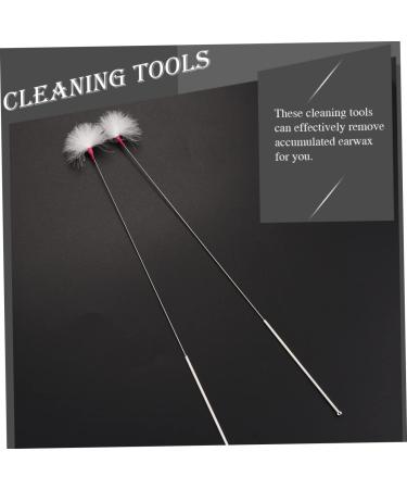 HOODANCOS Ear Cleaning Kit 4pcs Ear Tools Metal Handles Goose Removal Stick for Home Use Random Color - Buy Online on GoSupps.com