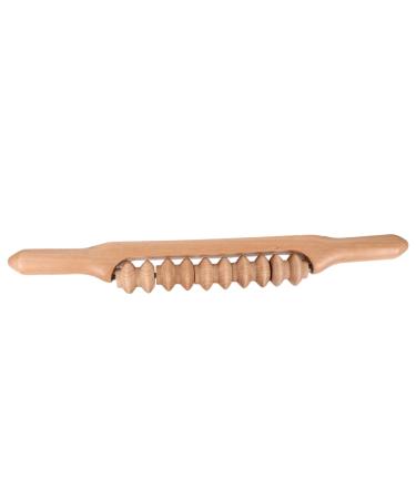 Homsfou scratching stick massage tab foot massage roller foot massage roller wood Waden roller-stick Tools roll abdominal massage device body massage device manual roller stick beech scratching stock scroll wheel