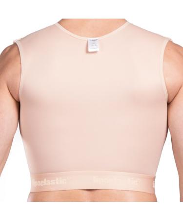 LIPOELASTIC MTmS Comfort Post-Op Gynecomastia Compression Vest - Black - X-Large - Buy Online on GoSupps.com