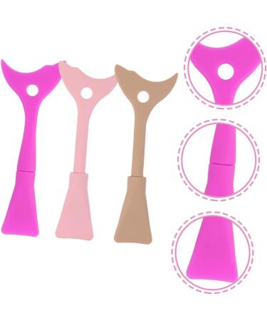 SOESFOUFU 3pcs eyeliner eyeshadow baffle makeup tools lashes shield silicone eyeliner shield cosmetic Miss - Buy Online on GoSupps.com