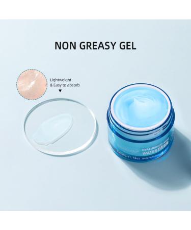 LADYFOX Hydro Boost Hyaluronic Acid Moisturizer - Lightweight Water Gel for Oily Skin | Long-Lasting Hydration 1.76Oz - Buy Online on GoSupps.com