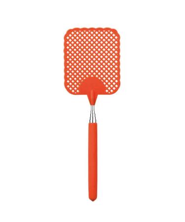 Olakin Fly Swatter Insect Swatter Extendable Swatter Fly Catcher for Flies Mosquitoes and Insects Pest Control (Red)