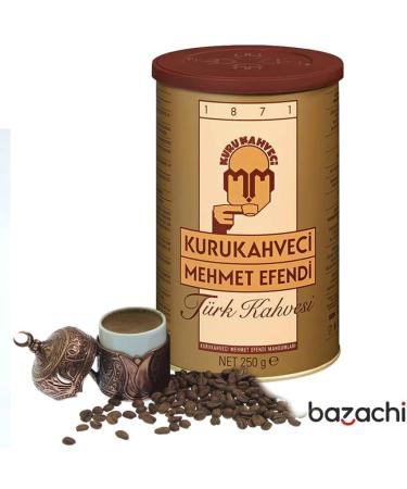 Mehmet Efendi Turkish Coffee - Medium Roast 100% Natural Grind for a True Turkish Delight (500g 1 Pack) - Buy Online on GoSupps.com