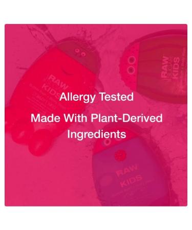 Raw Sugar Kids 2-in-1 Bubble Bath & Body Wash - Strawberry Vanilla 12 fl oz | Gentle Eco-Friendly Vegan Formula for Children - Buy Online on GoSupps.com