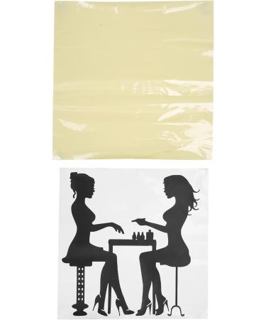 Pongnas D cor de Salon de Nong D corations Techniques Ongles pour Chambre de beaut Salon D cor Mural Fen tre Ongle Art Manucure Art Autocollant Ornement D coration Murs Autocollants Mural L L - Buy Online on GoSupps.com