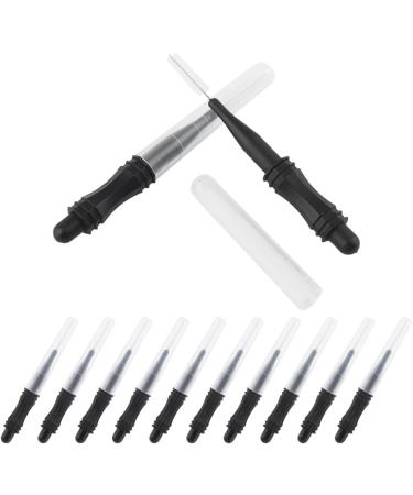 12pcs White Micro Eyebrow Brush Set - Practical Mascara Wand for Eyebrow and Eyelash Perming - Buy Online on GoSupps.com