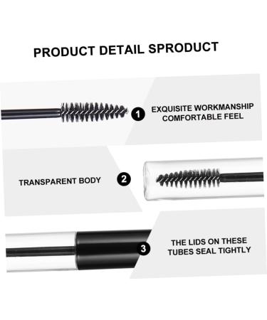 Beavorty 27 Pcs Mascara Tube Refillable Eyelash Refillable Mascara Bottles Empty Eyelash Tubes Plastic 1 g (Pack of 1) Blackx3pcs - Buy Online on GoSupps.com