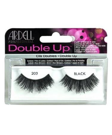 Ardell - Double Up False Eyelashes Reusable 203 (Black) (8-Pack)
