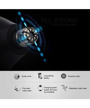 3-in-1 Waterproof Hair Clipper | Rechargeable Men's Shaver & Nose Hair Trimmer | Cordless Gold Accessories - Buy Online on GoSupps.com