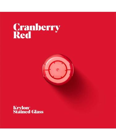 Krylon Stained Glass Paint 11.5 oz in Cranberry Red - Buy Online on GoSupps.com