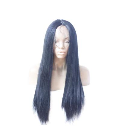 wig Women s front lace chemical fiber wig long straight hair wig