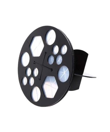 14-Hole Makeup Brush Holder Tree - Acrylic Base Organizer Stand for Air Drying - Black Makeup Brush Storage - Buy Online on GoSupps.com
