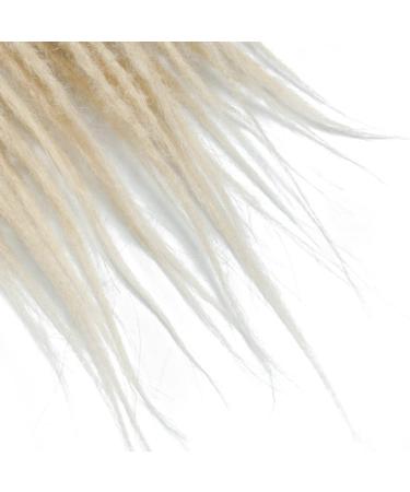 Handmade 20-Inch Thin Synthetic Dreadlock Extensions - 20 Strand Crochet Hair in MT27-613# - Soft Hip-Hop Style Braids for Women - Buy Online on GoSupps.com
