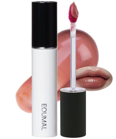 EQUMAL Non-Section Glowy Tint   109 BITTER WINDS   Glass Lasting Transparent & Flexible Lip Makeup - Moisturizing Lip Stain for Glossy Finish   Buildable Lipstick for Fuller Looking Lip  0.18 fl.oz.