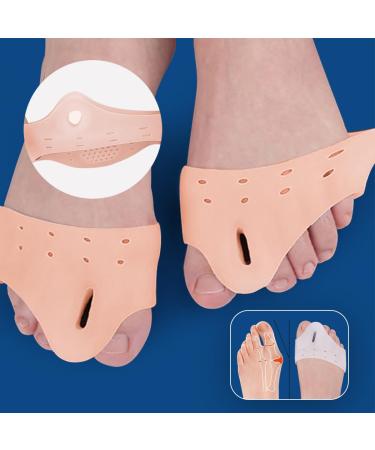 Asieit Midfoot Cushion & Toe Spreader - Pain Relief Foot Care Tool for Bunions Overlapping Toes & Pedicure | Soft Breathable Comfort - 1 Pair - Buy Online on GoSupps.com