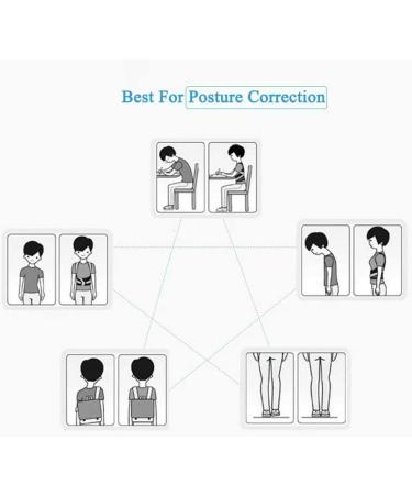 Posture Corrector Back Support - Unisex Comfortable Brace for Improved Posture | Medical Device (Small-S - Buy Online on GoSupps.com