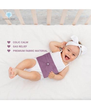 Caring Mom Microwavable Gel Pack for Baby Colic Gas Relief | Reusable & Non-Toxic | Purple - Buy Online on GoSupps.com