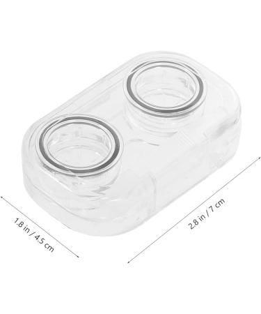 Partykindom 20-Piece Contact Lens Kit - Organizer Case & Tank Glasses Box for Easy Storage - Buy Online on GoSupps.com