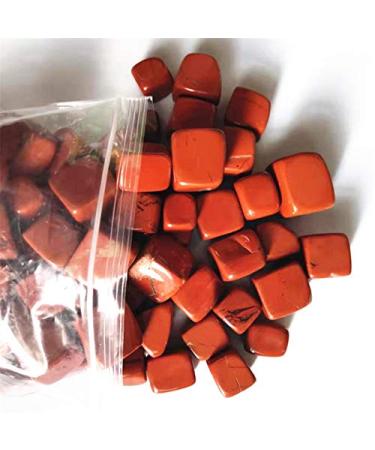 100g Polished Natural red Jasper Cube Gravel Crystal Quartz Tumble Stone for Decoration Chakra Reiki Balancing