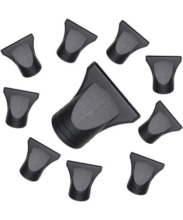 Hair Dryer Attachment 20 Pcs Hair Dryer Nozzle Pp Black Tuyere Small Hair Dryer Attachment 8x7.5cmx2pcs Blackx2pcs - Buy Online on GoSupps.com