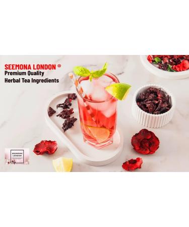 Hibiscus Dried Flowers for Slimming Tea | Detox Tea for Weight Loss | Belly Fat Reduction | 500ml Pouch - Buy Online on GoSupps.com