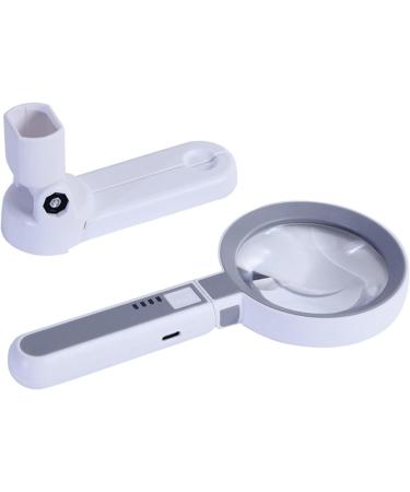 5X11X Glass EyeLoupe Magnifier Handheld Desk Illuminated Lens for GemsJewelry Coins Inspection 5XMagnification - Buy Online on GoSupps.com