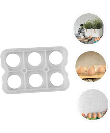 PRETYZOOM Egg Storage Rack Mold Silicone Molds Resin Molds Candle Resin DIY Mold Manual Mold Crystal Cake Mold - Buy Online on GoSupps.com