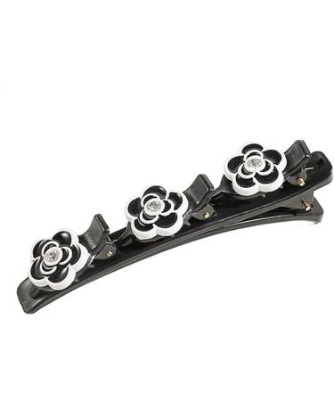 hgnxa Hair Clips Boutique Hair Clips Pearls Decorations for Braided Hairstyle Styling Sectioning Delicate Pearls Camellia black - Buy Online on GoSupps.com