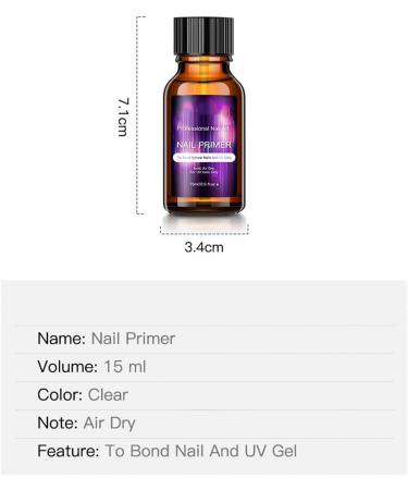 JSGHGDF Gel Polish Acid Natural Dehydrate ond 15ml Air Dry RH03-DEHY - Buy Online on GoSupps.com