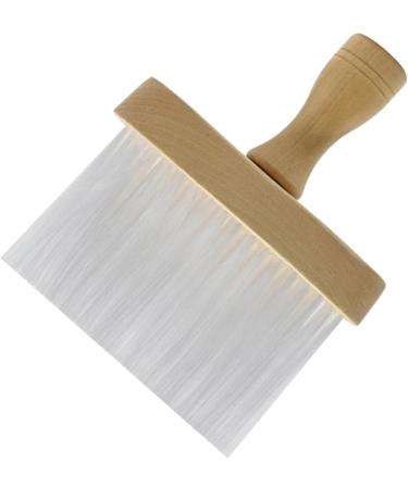 Frcolor Barber Dust Brush - Vintage Wooden Shaving Brush & Hairdressing Tool | Salon Cleaning Brush 15x12x12cm - International Shipping Available - Buy Online on GoSupps.com