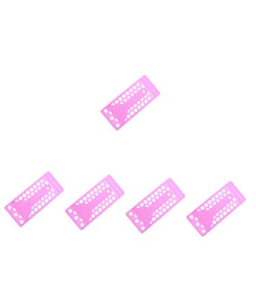 Hemoton 5 Sets Lipstick Filling Mold lipstick making kit insulated holder lip filler lip gloss plastic pallet lip balms making pallet pp make up purple Test tube rack 1 Count (Pack of 1) Purplex5pcs