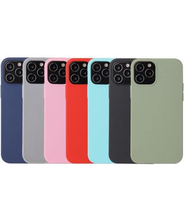 Shop Slim Cute Heart Design iPhone 12 Pro Case - Shockproof & Soft TPU Bumper Protection for Girls & Boys - Purple - Buy Online on GoSupps.com