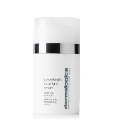 Dermalogica PowerBright Overnight Cream Face Moisturizer for Night Time Restore Skin and Fade Dark Spot 1.7 fl oz