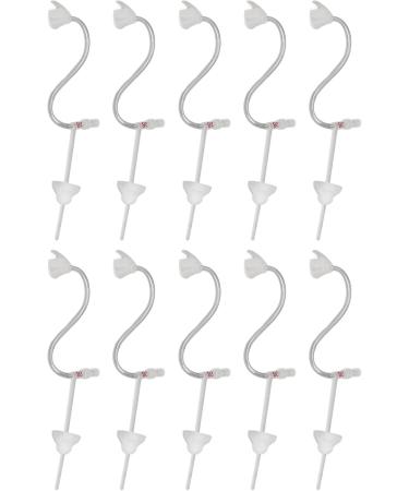 Premium Sound Hoses - 10-Piece Listening Amplifier Accessories for Hearing Aids - Medium Size Replacement Hoses - Buy Online on GoSupps.com