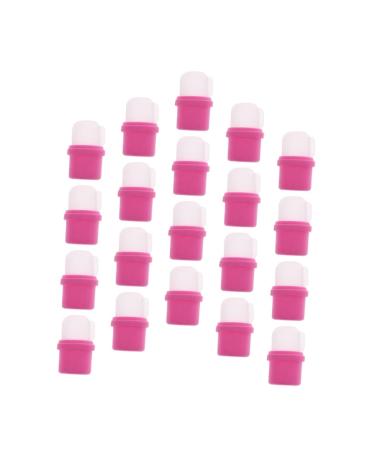 Mipcase Mipcase 20 Pieces Manicure Remover Set Nail Covers Practical Gel Nail Polish Nail Gel Remover Soak Off Major Detergent