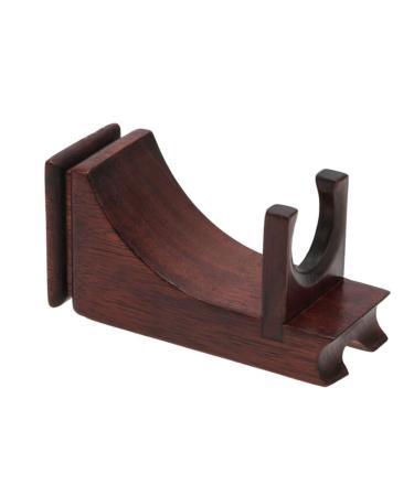 Premium Shaving Brush Stand - Wooden Holder with Non-Slip Base for Razors & Brushes | International Shipping - Buy Online on GoSupps.com