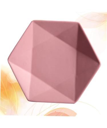 Zerodeko Porcelain Dish Round Serving Dish Service Plate Ceramic Steak Dish Lunch Bucks Ceramic Steak Plate Appetizer Plate Serving Platters Kitchen Appliance Plates Dessert Platters medium Pink - Buy Online on GoSupps.com