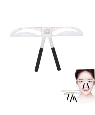 POPETPOP Eyebrow Tools Foot File Stickers Replacement Eyes Eyebrow Stencil Kit Suite Eyebrow Trimming Set