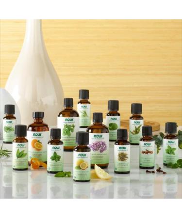 NOW Foods Mental Focus Oil Blend - 30ml Essential Oil for Concentration & Clarity - International Shipping Available - Buy Online on GoSupps.com