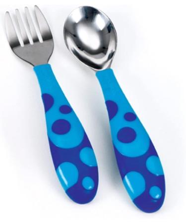 Munchkin Toddler Fork and Spoon Set - Assorted Colors, 1 Count - Buy Online on GoSupps.com