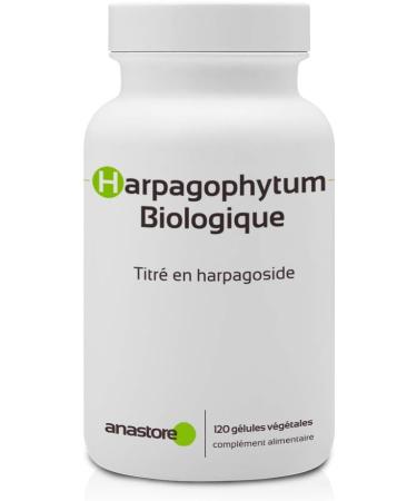 Organic Harpagophytal x 400 mg / 120 capsules * Joints (inflammation) Digestion (Liver) Muscles and Skeletons Sports Performance (Muscle Pain) * Made in France - Buy Online on GoSupps.com