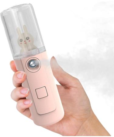 Face Steamer - Portable Ionic Mist Sprayer Face Facial Sprayer for Skin Care Refreshing Revitalizing & Soothing - Face Steamer for Daily Use Tmay L8-little Pink Rabbit - Buy Online on GoSupps.com