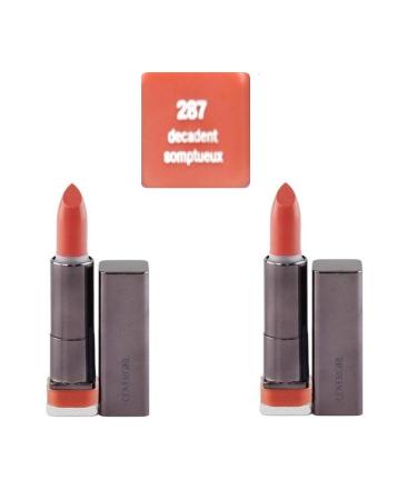 Buy 2 Pack COVERGIRL Lipperfection Lipstick Decadent 287 - 0.12 Oz | Best International Shipping - Buy Online on GoSupps.com