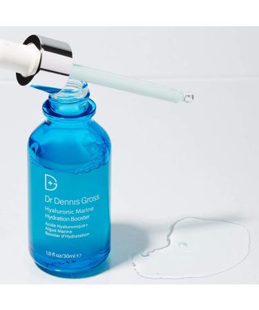 Dr. Dennis Gross Hyaluronic Marine Hydration Booster - 1 fl oz | Target Dehydrated Skin, Rough Texture, Dry Lines & Wrinkles - Buy Online on GoSupps.com
