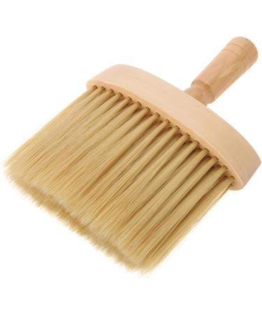 Demeras Hair Cut Cleaning Brush Barber 16x11x4 Neck Face Duster Brush Salon Hair Cleaning Wooden Sweep Brush Hair Cut Hairdressing Tool - Buy Online on GoSupps.com