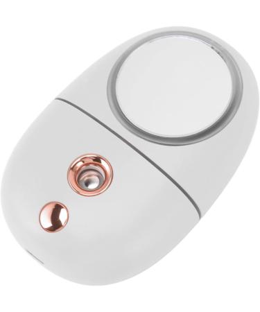 Handy Mini Mister Handy Mini Mister Cute 35ml Portable Silent USB Rechargeable 200mAh Mist Sprayer with Mirror for Face Hydrating White - Buy Online on GoSupps.com