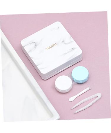 Premium Healeved Contact Lens Container - Travel Case Cleaner & Holder for Square White Lenses - Buy Online on GoSupps.com
