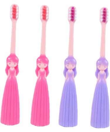 Beaupretty 12 Pcs Ergonomic Children's Toothbrush Set - Travel Friendly Kids Toothbrushes in Assorted Colors - Buy Online on GoSupps.com