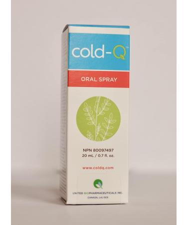 Cold-Q Natural Supplement - Immune Enhancing Herbal Oral Spray 0.7 fl oz - Buy Online on GoSupps.com